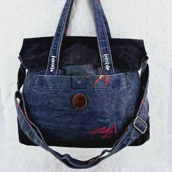 Roxy Bags Roxy Denim Messenger Bag Poshmark